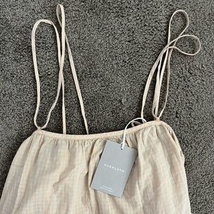 Everlane Maxi plaid dress